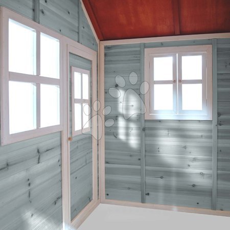 Kerti játszóházak fából - Házikó cédrusból Loft 150 Blue Exit Toys  - 7