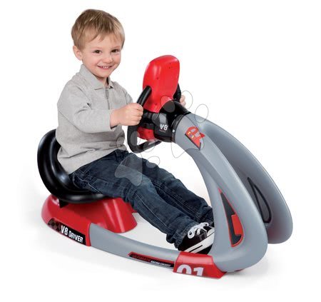 Symulator dla dzieci - Trenażer wyścigowy V8 Driver Smoby - 1