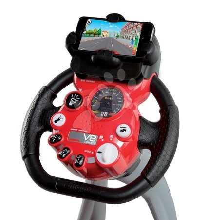 Symulator dla dzieci - Trenażer wyścigowy V8 Driver Smoby - 5