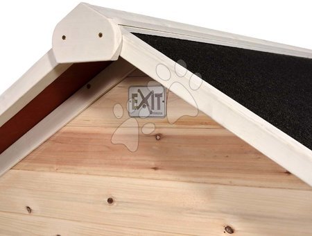 Kerti játszóházak fából - Házikó pilléreken cédrusból Loft 300 Natural Exit Toys  - 5