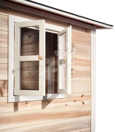Dřevěné domečky - Domeček cedrový na pilířích Loft 350 Natural Exit Toys - 5