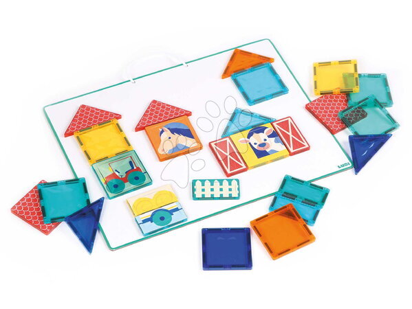 Stavebnice Magnetics - Magnetická stavebnica Magnetic Building Board Ludi_1