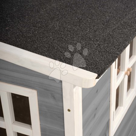 Wooden playhouses - EXIT Loft 500 wooden playhouse - grey - 6