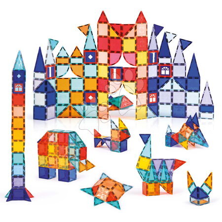 Stavebnice Magnetics - Magnetická stavebnice Magnetic XXL Ludi - 9