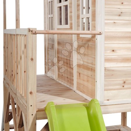 Doprava - nadrozmer - Domeček cedrový na pilířích Loft 550 Natural Exit Toys - 4
