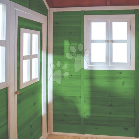 Spielhäuser aus Holz - EXIT Loft 700 Holzspielhaus - grün - 7