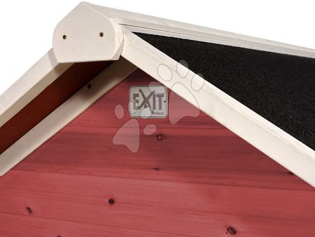 Spielhäuser aus Holz - EXIT Loft 700 Holzspielhaus - rot - 5
