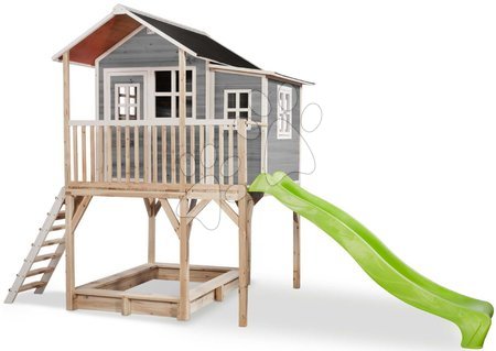 Drvene kućice - Kućica od cedrovine na stupovima Loft 750 Grey Exit Toys 