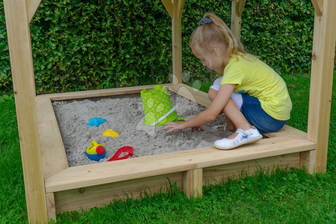 Wooden playhouses - EXIT Loft 750 wooden playhouse - grey - 12