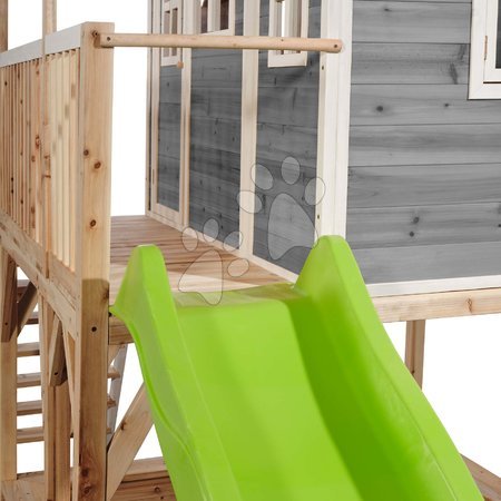 Wooden playhouses - EXIT Loft 750 wooden playhouse - grey - 4