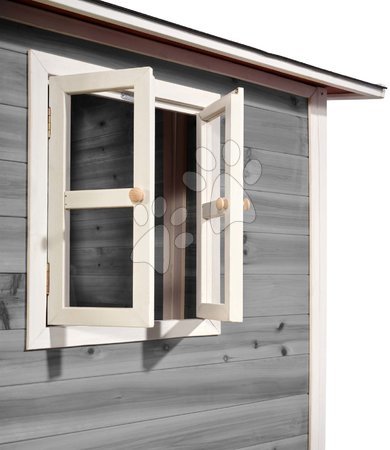Wooden playhouses - EXIT Loft 750 wooden playhouse - grey - 5