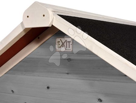 Wooden playhouses - EXIT Loft 750 wooden playhouse - grey - 6