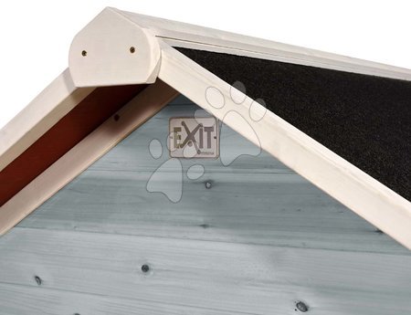 Drewniane domki - Domek drewniany na filarach Loft 750 Blue Exit Toys  - 6