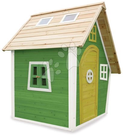 Doprava - nadrozmer - Domeček cedrový Fantasia 100 Green Exit Toys - 1