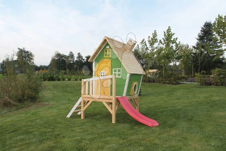 Doprava - nadrozmer - Domeček cedrový na pilířích Fantasia 300 Green Exit Toys - 1