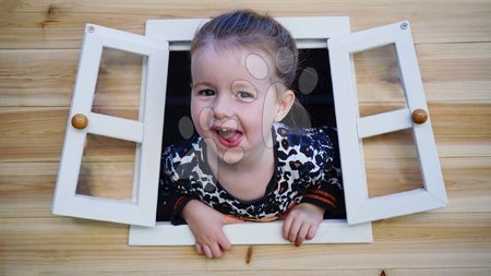 Doprava - nadrozmer - EXIT Fantasia 300 wooden playhouse - natural - 4