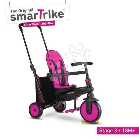 Tříkolky od 10 měsíců - Tříkolka skládací a sklápěcí smarTfold 6v1 smarTrike 300 Plus TouchSteering - 6