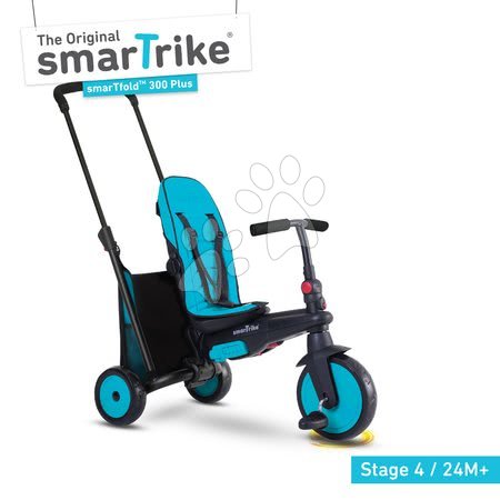 Tříkolky od 10 měsíců - Tříkolka skládací a sklápěcí smarTfold 6v1 smarTrike 300 Plus TouchSteering - 6