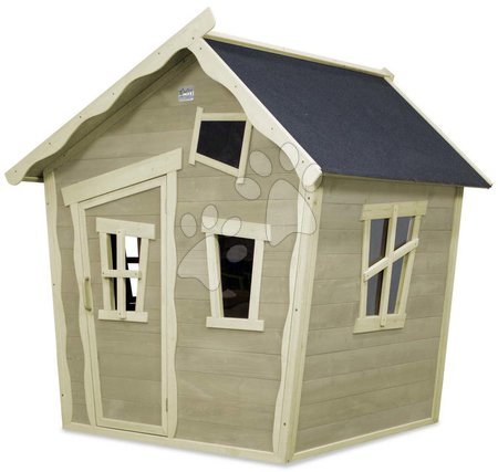 Lesene hišice - Hišica iz cedre Crooky 100 Exit Toys 