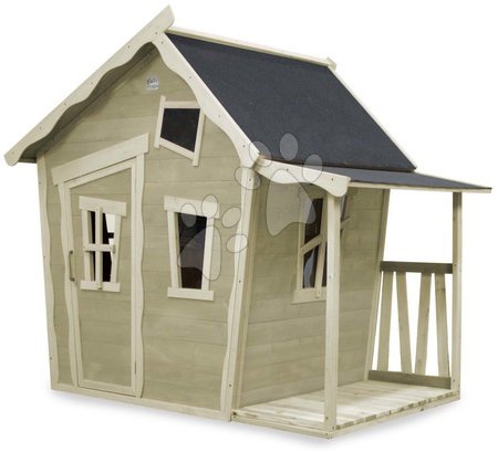 Lesene hišice - Hišica iz cedre Crooky 150 Exit Toys 