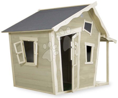 Drewniane domki - Domek cedrowy Crooky 150 Exit Toys  - 3