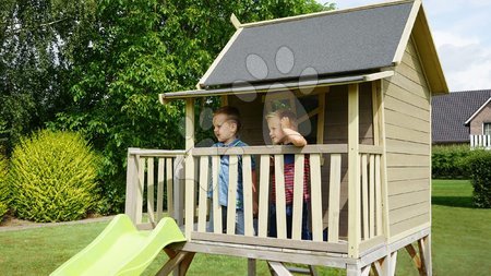 Dřevěné domečky - Domeček cedrový na pilířích Crooky 500 Exit Toys  - 4