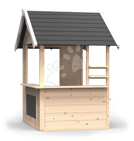 Drewniane domki - Domki cyprysowe Hika Drewniany Domek Zabaw Exit Toys - 1