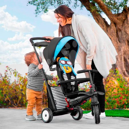 Jucării pentru bebeluși de la 6 la 12 luni - Tricicletă și cărucior pliabil STR5 toT's Squirrel 7în1 smarTrike_1