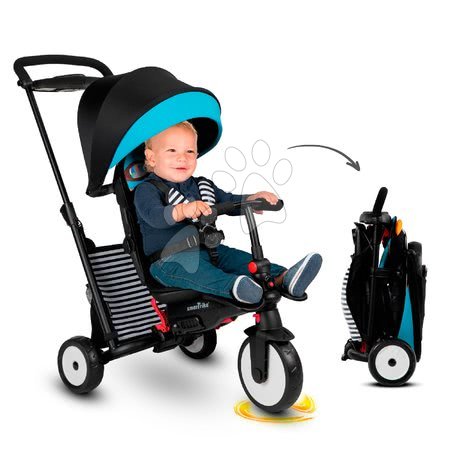 Rowerki trójkołowe od 6 miesiąca - Rowerek trójkołowy i wózek składany STR5 toT's Squirrel 7w1 smarTrike - 9