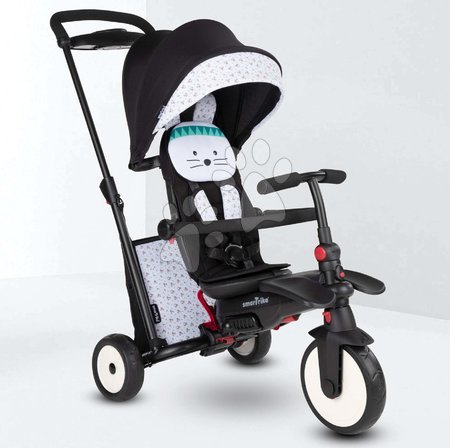 Tříkolky od 6 měsíců - Tříkolka a kočárek skládací STR5 toT's Bunny 7v1 smarTrike - 8