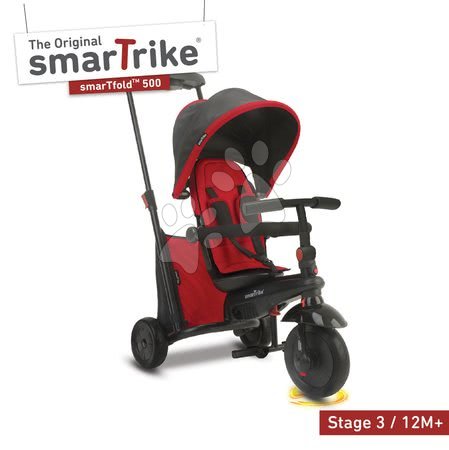 Tricikli od 10. meseca - Tricikel zložljiv smarTfold 7v1 smarTrike - 3