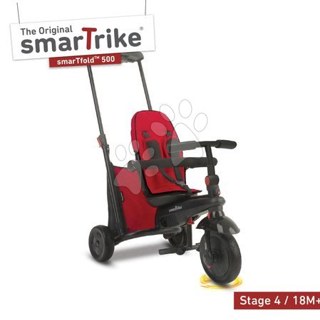 Tricikli od 10. meseca - Tricikel zložljiv smarTfold 7v1 smarTrike - 4