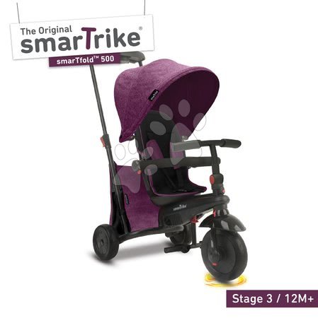 Triciklik 10 hónapos kortól - Tricikli összecsukható smarTfold 7in1 smarTrike 500 Touch Steering  - 4