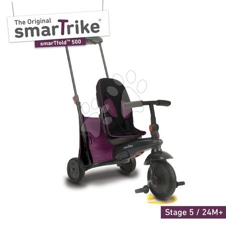 Triciklik 10 hónapos kortól - Tricikli összecsukható smarTfold 7in1 smarTrike 500 Touch Steering  - 6