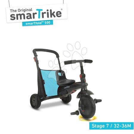 Tříkolky od 10 měsíců - Tříkolka skládací smarTfold 7v1 smarTrike - 7