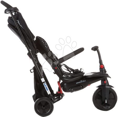 Triciclete - Tricicletă pliabilă smarTfold 600 S Black&White 7în1 smarTrike de lux Touch Steering căptușită roți EVA de la 9 luni_1