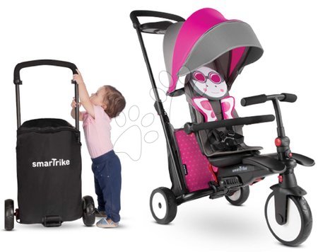 Kinderdreiräder ab 6 Monaten - Dreirad und  Kinderwagen  zusammenklappbar STR5 Butterfly 7v1 smarTrike  - 10