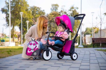 Kinderdreiräder ab 6 Monaten - Dreirad und  Kinderwagen  zusammenklappbar STR5 Butterfly 7v1 smarTrike  - 14