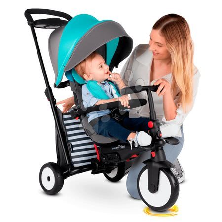 Kinderdreiräder ab 6 Monaten - Dreirad und zusammenklappbarer Kinderwagen STR5 toT's Elephant 7in1 smarTrike - 5