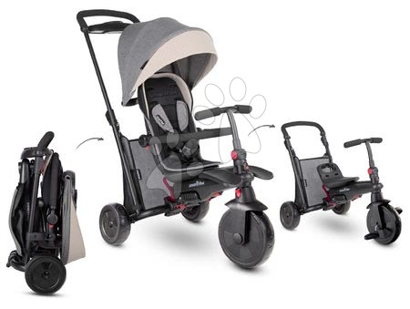 Triciklik 10 hónapos kortól - Tricikli összecsukható smarTfold 600S Melange 7in1 smarTrike - 4