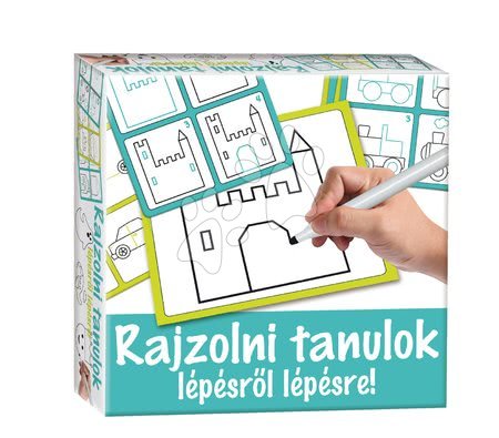 Kreativní a didaktické hračky - Naučná hra tabule Kresli a smaž Dohány