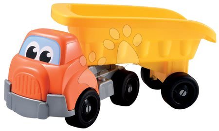 Hračky do piesku - Nákladné autíčko Écoiffier dĺžka 63 cm žlto-oranžové od 18 mes