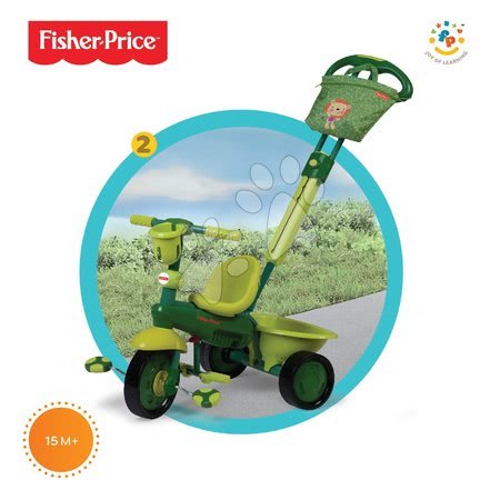 Produse vechi - Tricicletă Fisher-Price Royal Green smarTrike - 8