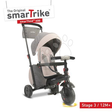 Tricikli od 10. meseca - Tricikel zložljiv smarTfold 7v1 smarTrike - 4