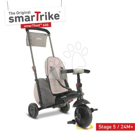 Tricikli od 10. meseca - Tricikel zložljiv smarTfold 7v1 smarTrike - 6