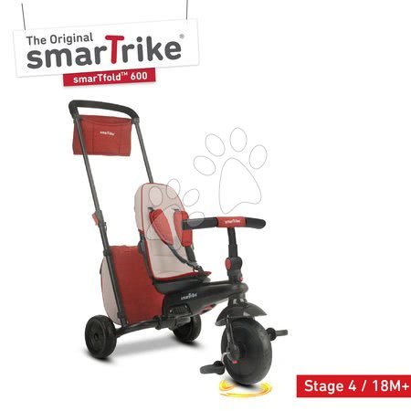 Tříkolky od 10 měsíců - Tříkolka skládací smarTfold 7v1 smarTrike - 8