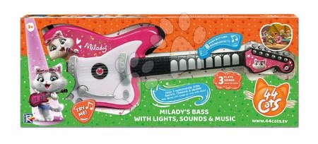 Játékhangszerek - Basszusgitár elektronikus 44 Cats Milady's Bassguitar Smoby - 1