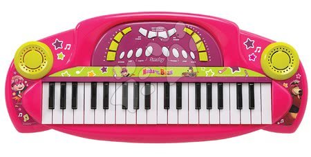 Instrumente muzicale de jucărie - Pian electronic Masha Smoby - 1