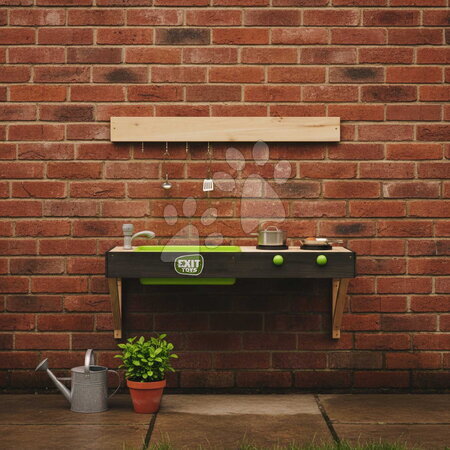 Dřevěné kuchyňky - Zahradní kuchyňka Yummy 50 Wooden Mud Kitchen Exit Toys - 4
