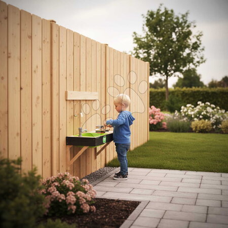 Dřevěné kuchyňky - Zahradní kuchyňka Yummy 50 Wooden Mud Kitchen Exit Toys - 5